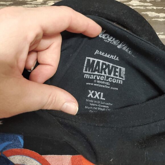 Marvel Super Hero Graphic Tee. Size XXL. - Picture 3 of 3